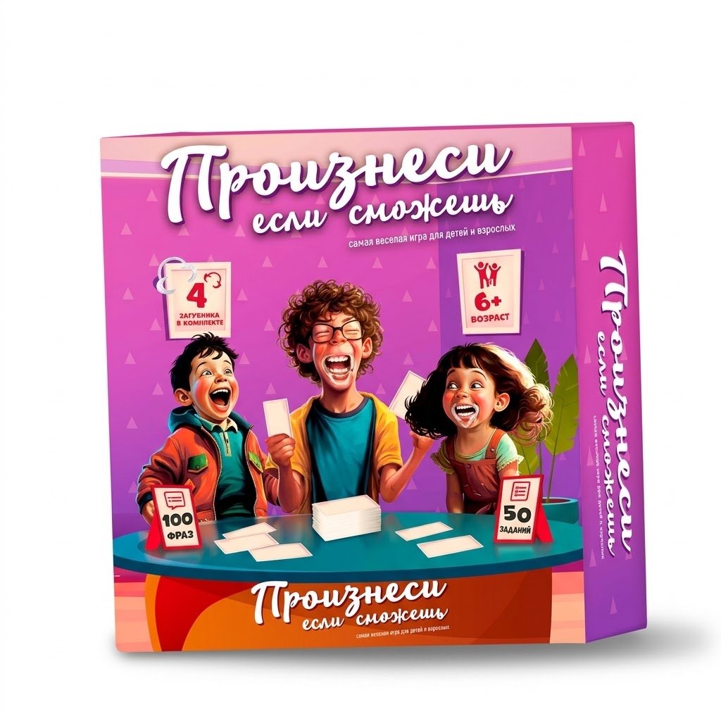 Настольная игра произнеси если сможешь