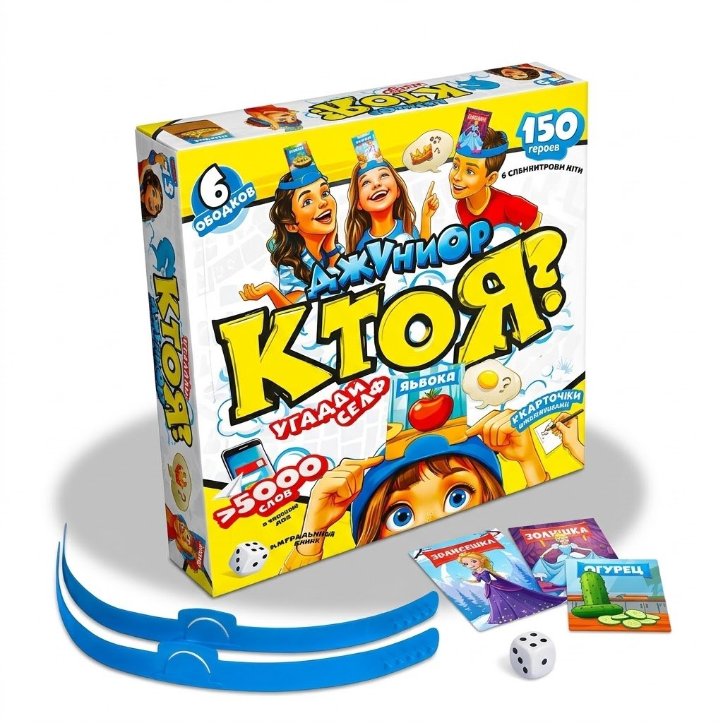 Кто я? Настольная игра для детей и всей семьи